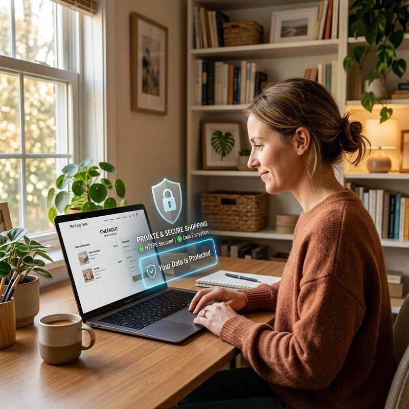 Privacy while shopping and testing online