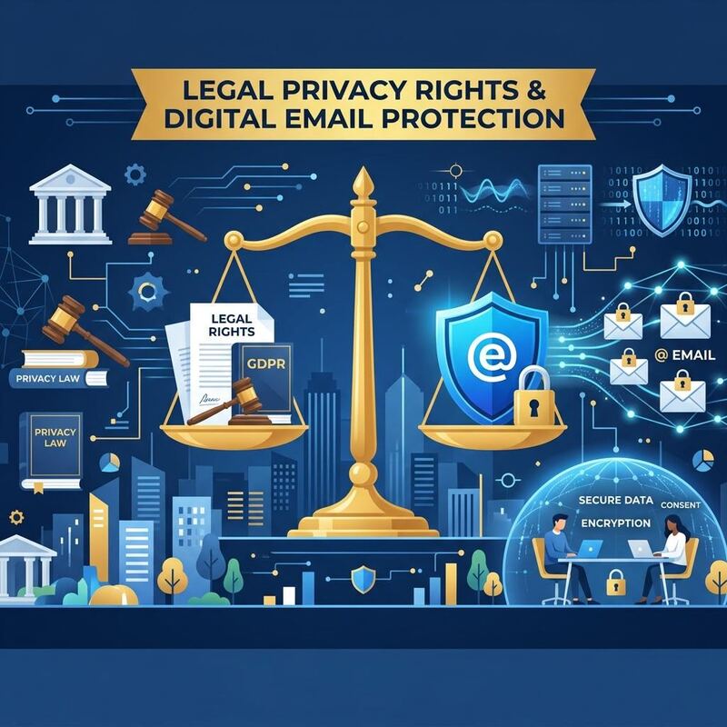 Legal privacy rights and digital email